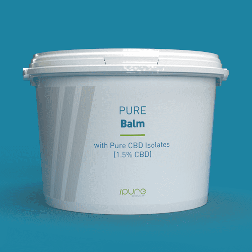 Pure Production Bulk Packshot - Balm with CBD Isolates