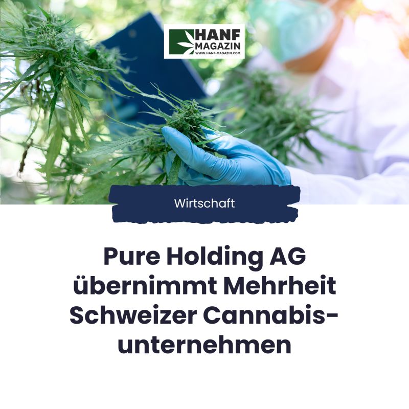 Swiss Pure Group secures leadership position in European cannabis market with majority investments